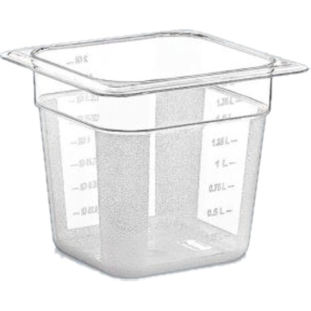 Гастроемкость GN 1/6 150мм прозрачная