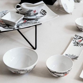 Салатник высокий Ø18.5x(h)7.5см KERASIA