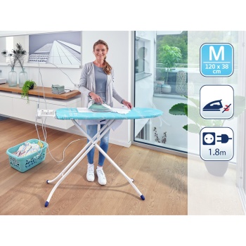 Доска гладильная AirBoard M 120х38см Compact Plus NF