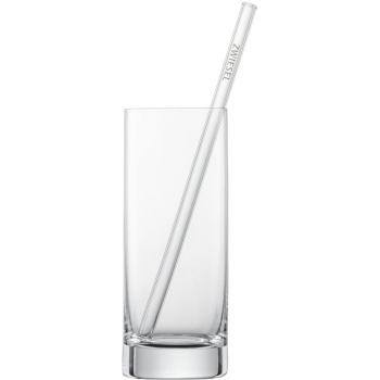 Набор соломок стеклянных 210мм, 4шт