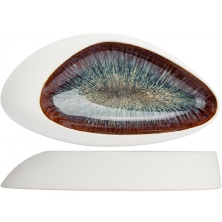 Тарелка сервировочная MAUNA 24x12x(h)4см