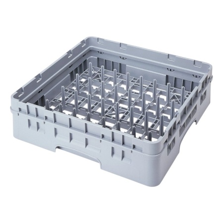 Стойка для посуды 5х9 рядов с доп.секцией Cambro серая