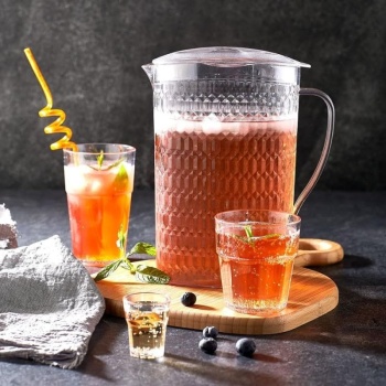 Кувшин 2.2л с крышкой GastroPlast поликарбонат (PC)