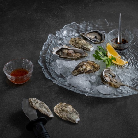 Соусник стеклянный Ø8.5x(h)4.5см Sea Urchin прозрачный