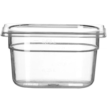 Гастроемкость GN 1/9 176x108x100мм 1л Profi Line поликарбонат Hendi