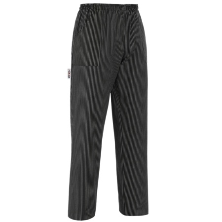 Штаны на резинке Coulisse Pockets - цвет gessato полоска - 65% полиэстер, 35% хлопок - 150г/м2