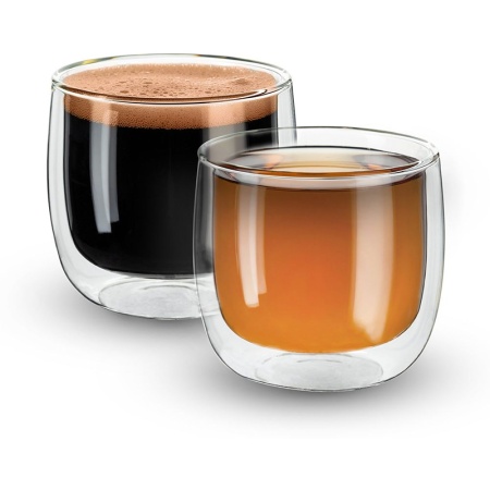 Стакан 270мл с двойными стенками P.L. Proff Cuisine термостекло