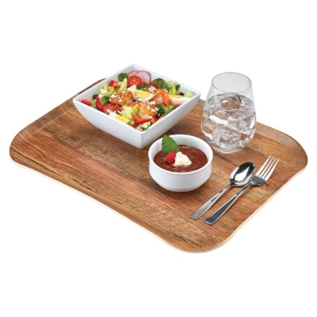 Поднос 43x33см VERSA Cambro коричневый дуб