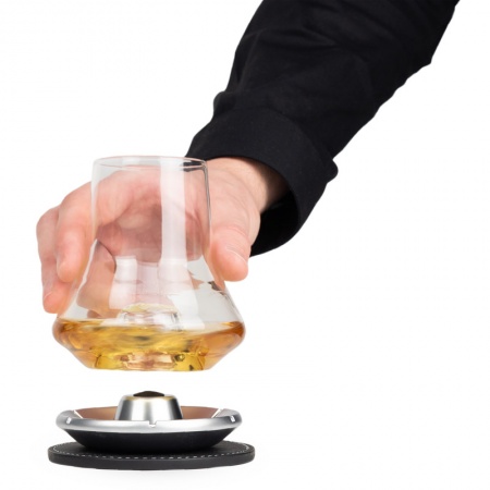 Набор стаканов для дегустации виски на охлаждающей подставке Les Impitoyables, 2шт