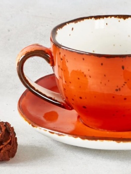 Чайная пара 200мл Fusion ORANGE SKY