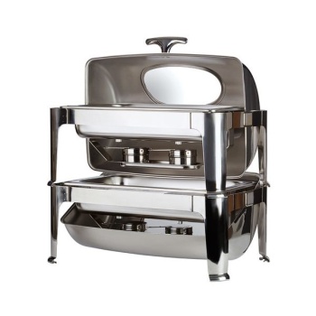 Мармит ROLL-TOP 9л с окном 63.5x42.5x45см APS на гелевом топливе