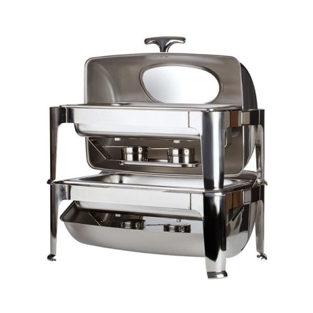 Мармит ROLL-TOP 9л с окном 63.5x42.5x45см APS на гелевом топливе