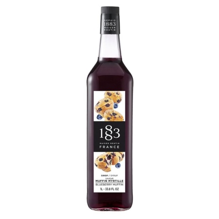 Сироп 1883 Черничный маффин (Blueberry Muffin), 1л - стекло
