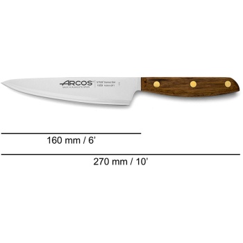 Нож поварской 16см NORDIKA