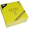 Салфетка 1/4 33x33см ROYAL Collection лаймовая, 50шт