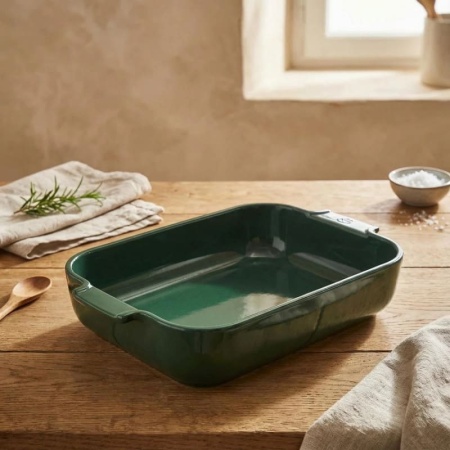 Емкость прямоугольная для запекания APPOLIA 36x22см 3.8л Forest Green