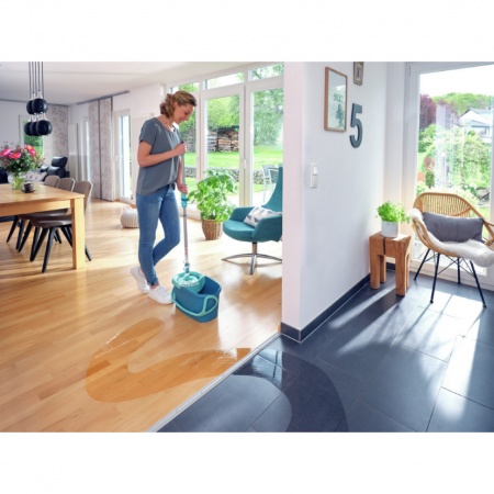 Комплект для уборки Clean Twist Ergo Disc Mop ведро 6л с отжимом и моп