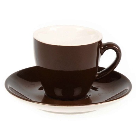 Кофейная пара 80мл BARISTA, цвет коричневый