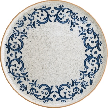 Тарелка плоская Ø22см VIENTO Hygge с вертикальным бортом