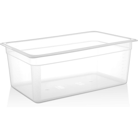 Гастроемкость GN 1/1 530x325x(h)200мм 27.5л матовая (PP)