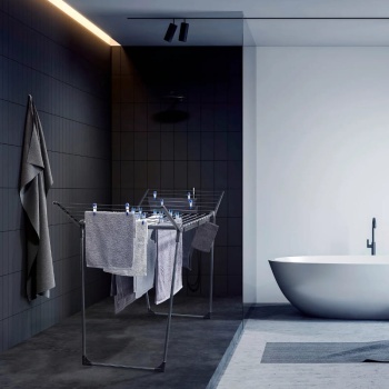 Сушилка для белья 87x157x66см PEGASUS 180 Solid Black