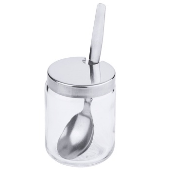 Набор для специй 12.5см Contacto 3 предмета - соль, перец, горчица - с салфетницей