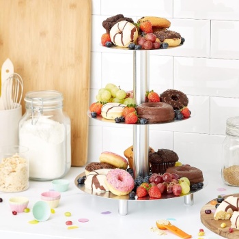 Подставка для торта 3-ярусная 20/26/32см