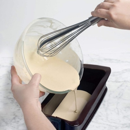 Венчик с силиконовой лопаткой 32см Lacor