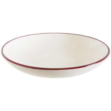 Тарелка глубокая Ø23см 1000мл LINEA Burgundy Bloom