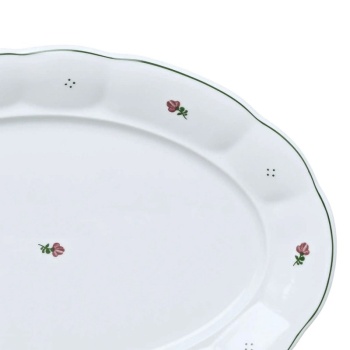 Тарелка овальная 32x22.5см BENEDIKT Altaussee Rot