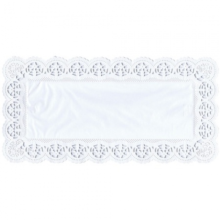 Салфетки кружевные 34х17см, 250шт
