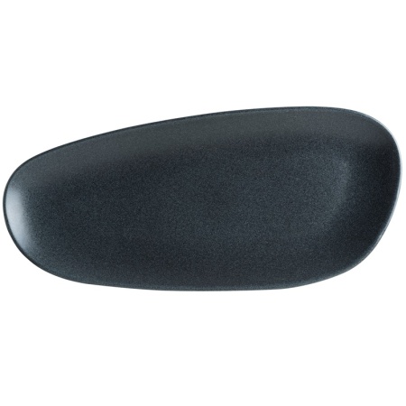 Блюдо, тарелка прямоугольная 34x16см GRAPHITE Vago