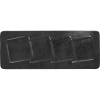 Менажница 37.5x14.5см CREATE Karbon black