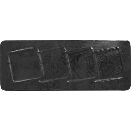 Менажница 37.5x14.5см CREATE Karbon black