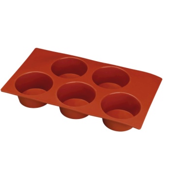 Форма "Маффин" 5 выемок 80x35мм