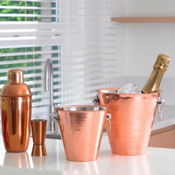 Ведро для шампанского Ø18x(h)17см медное