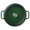 Кокот с крышкой Ø28см 5л зеленый