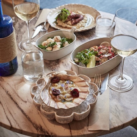 Блюдо 16см 125мл Ракушка "Pearl Frutti di Mare" керамика