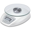 Весы кухонные электронные со стеклянной тарелкой 1гр-5кг