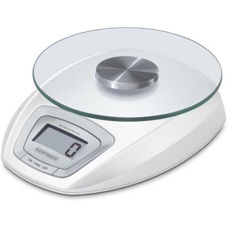 Весы кухонные электронные со стеклянной тарелкой 1гр-5кг