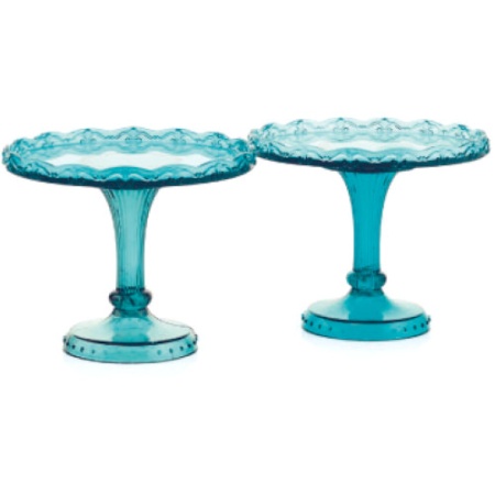 Подставка для торта Ø10x8см Sweetable бирюзовая, 2шт