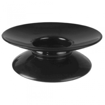 Подставка-пьедестал для посуды Ø20/Ø17x7см черный