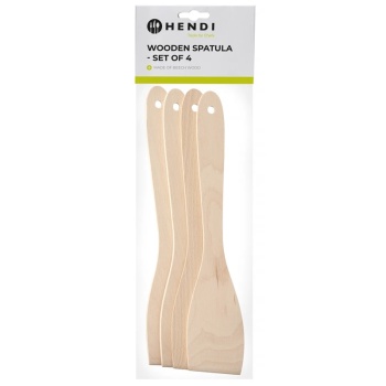 Лопатка кухонная 26см деревянная - 525142 Hendi