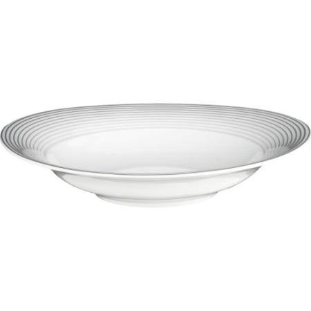 Тарелка глубокая для супа Ø23см Trio Nero