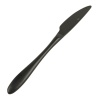 Нож столовый 23.5см Alessi-Black черный матовый цвет PVD покрытие