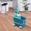 Комплект для мытья пола Clean Twist M Ergo mobile: швабра 33см, ведро 6л с отжимом
