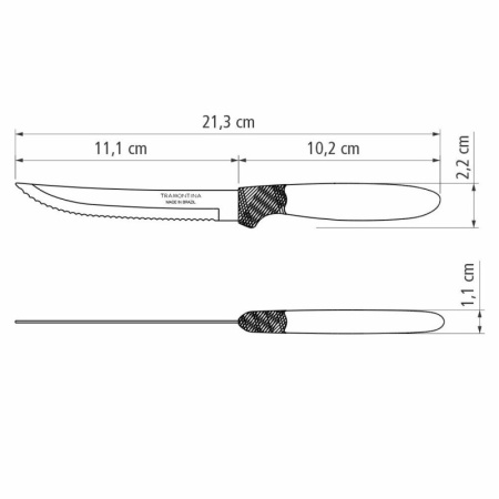 Нож для стейка 12.7см IPANEMA guava