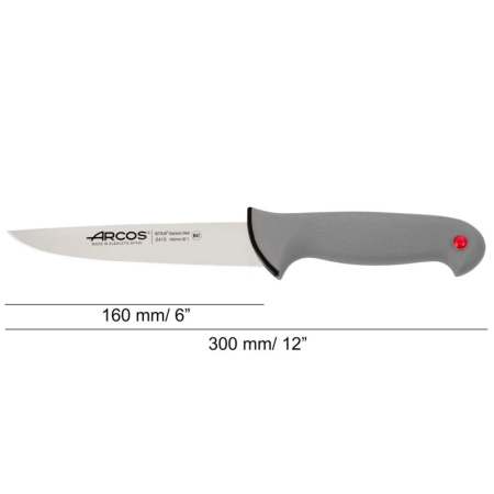 Нож мясной разделочный 16см COLOUR PROF