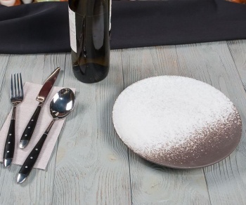 Тарелка Ø22см Brown TAIGA Untouched