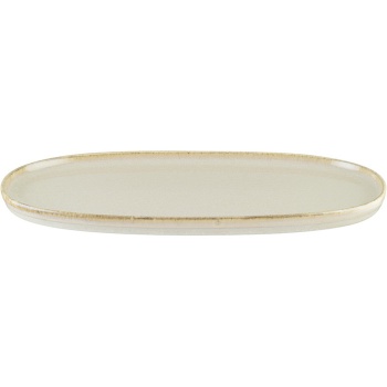 Блюдо, тарелка овальная 30x16см SAND Hygge
